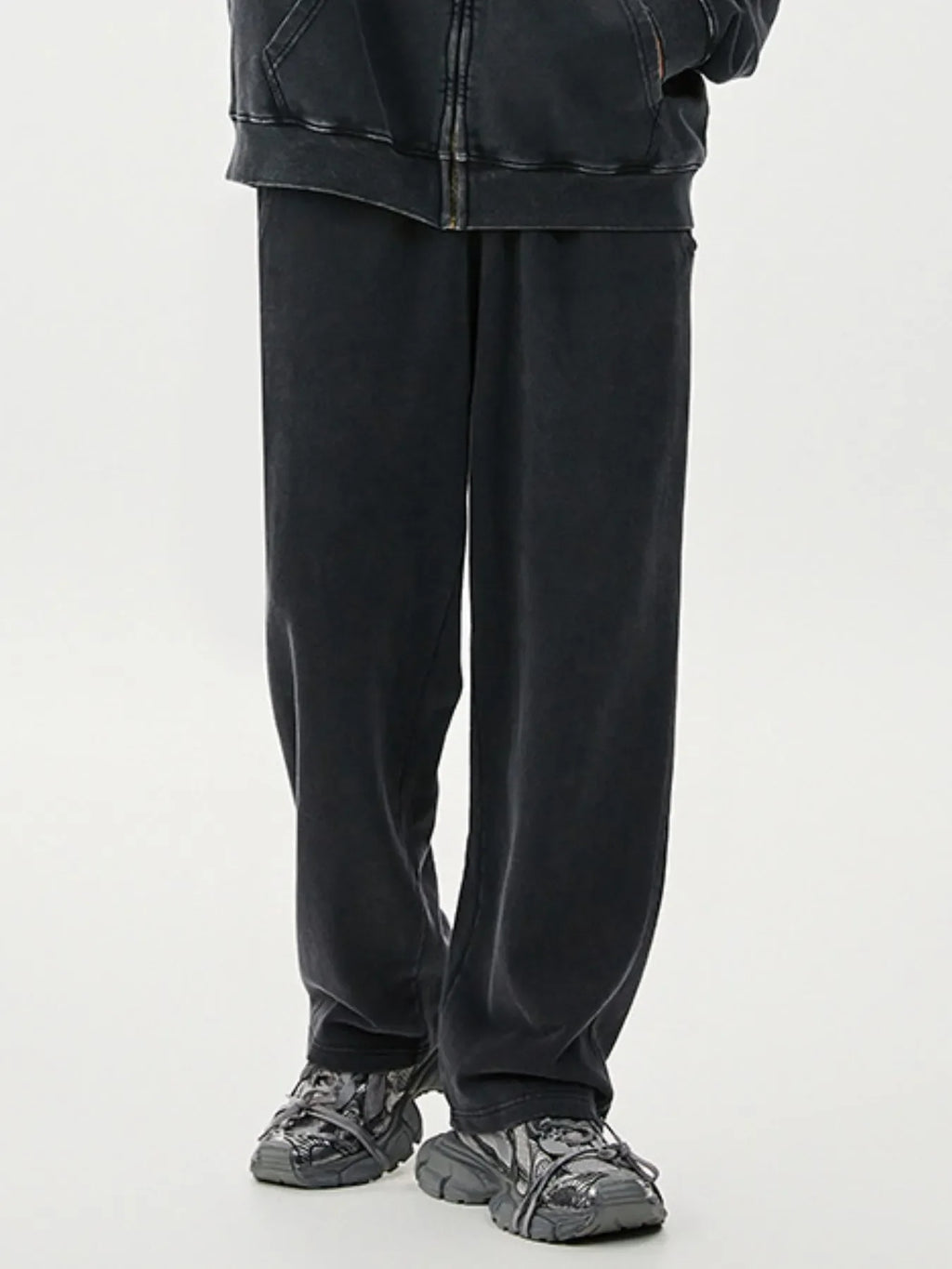 Men's Washed Relaxed Fit Sweatpants