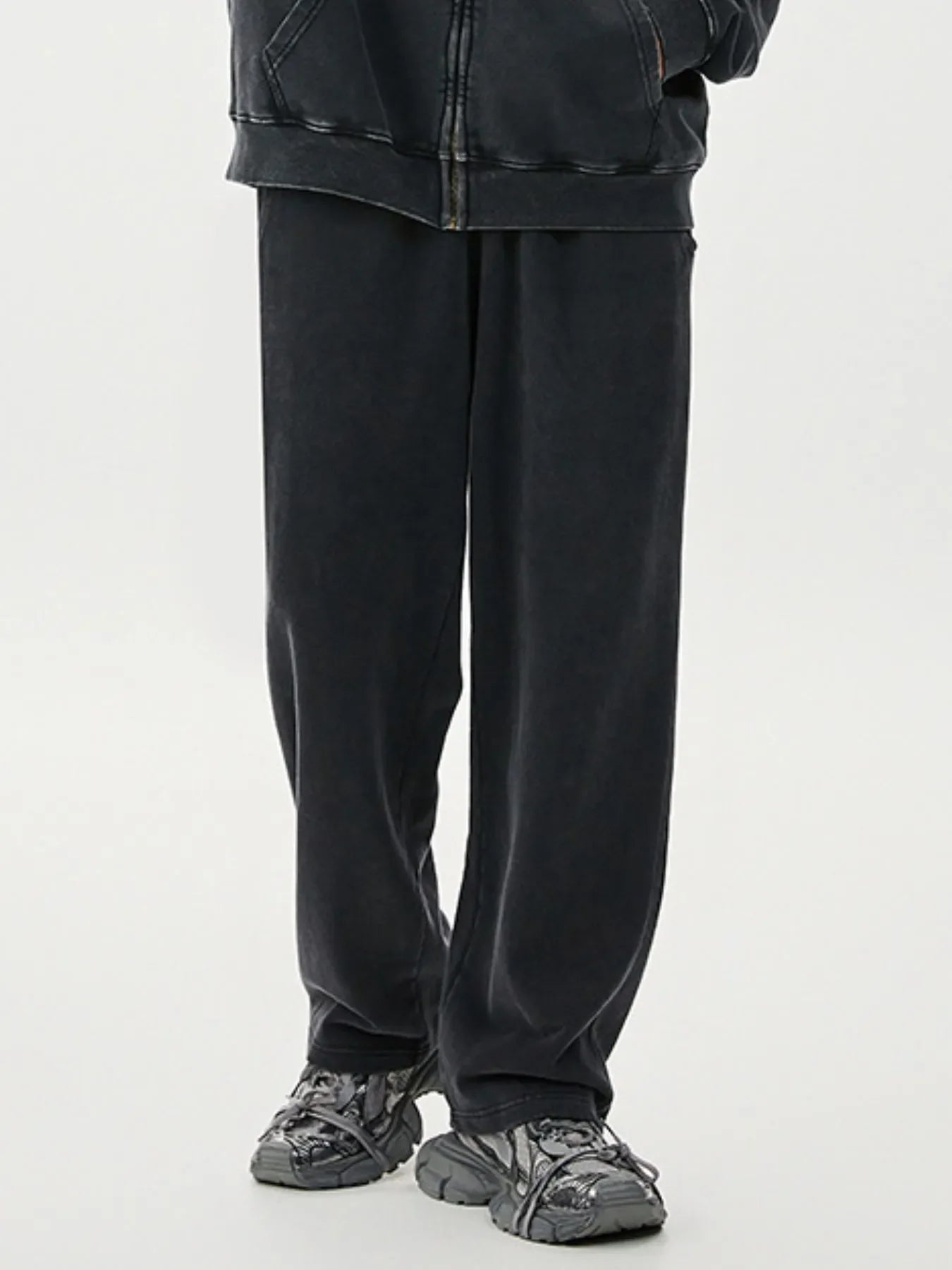 Men's Washed Relaxed Fit Sweatpants