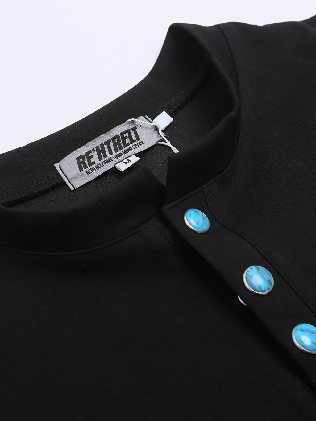 Men's Half Button Short Sleeve Henley T-Shirt