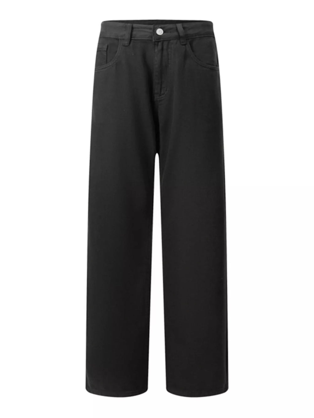 Men's Vintage Wash Wide Leg Jeans