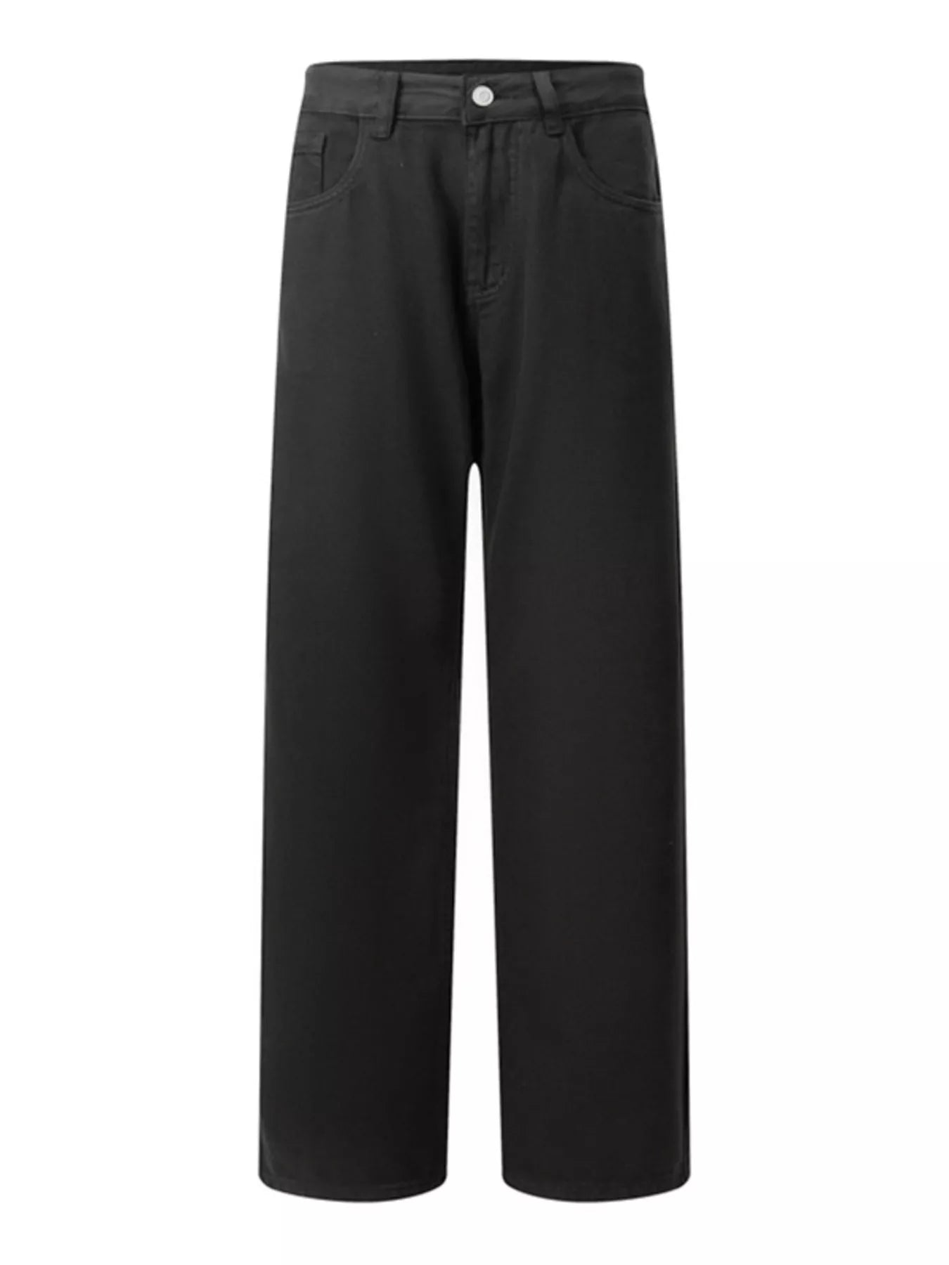 Men's Vintage Wash Wide Leg Jeans