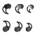 CYADCI Earbud Tips Soft and Comfortable Silicone Earbud Tips 3 Pairs Noise Isolation Tips SML Black Earbud Replacement Tips Compatible with Bose Qc20 Qc30 IE2 SoundSport IE3 SIE2i Earphones
