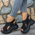 Open Toe Wedge Sandals