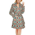 Baha Ranch Colorado Aztec Women's Bath Robe