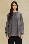 Men's Round Neck Long Sleeve T-Shirt