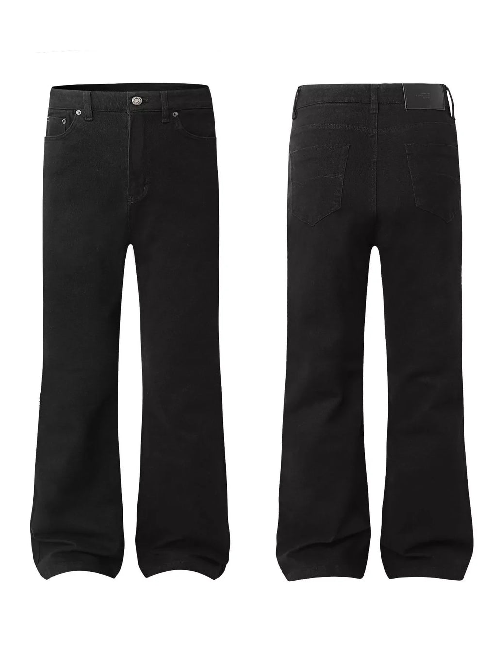 Men's High-Waisted Flare Leg Pants