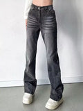 Men's Full Size Vintage Wash High-Waisted Straight Leg Jeans Plus Size