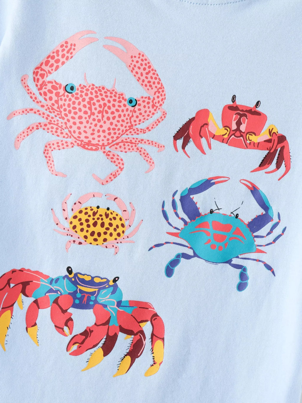 Children's Crab Round Neck T-Shirt