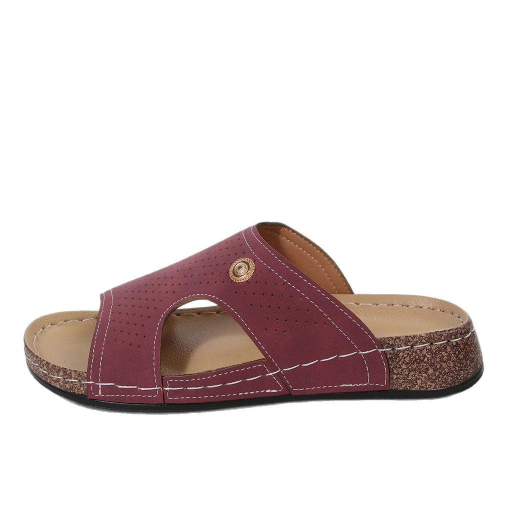 Open Toe Wedge Sandals
