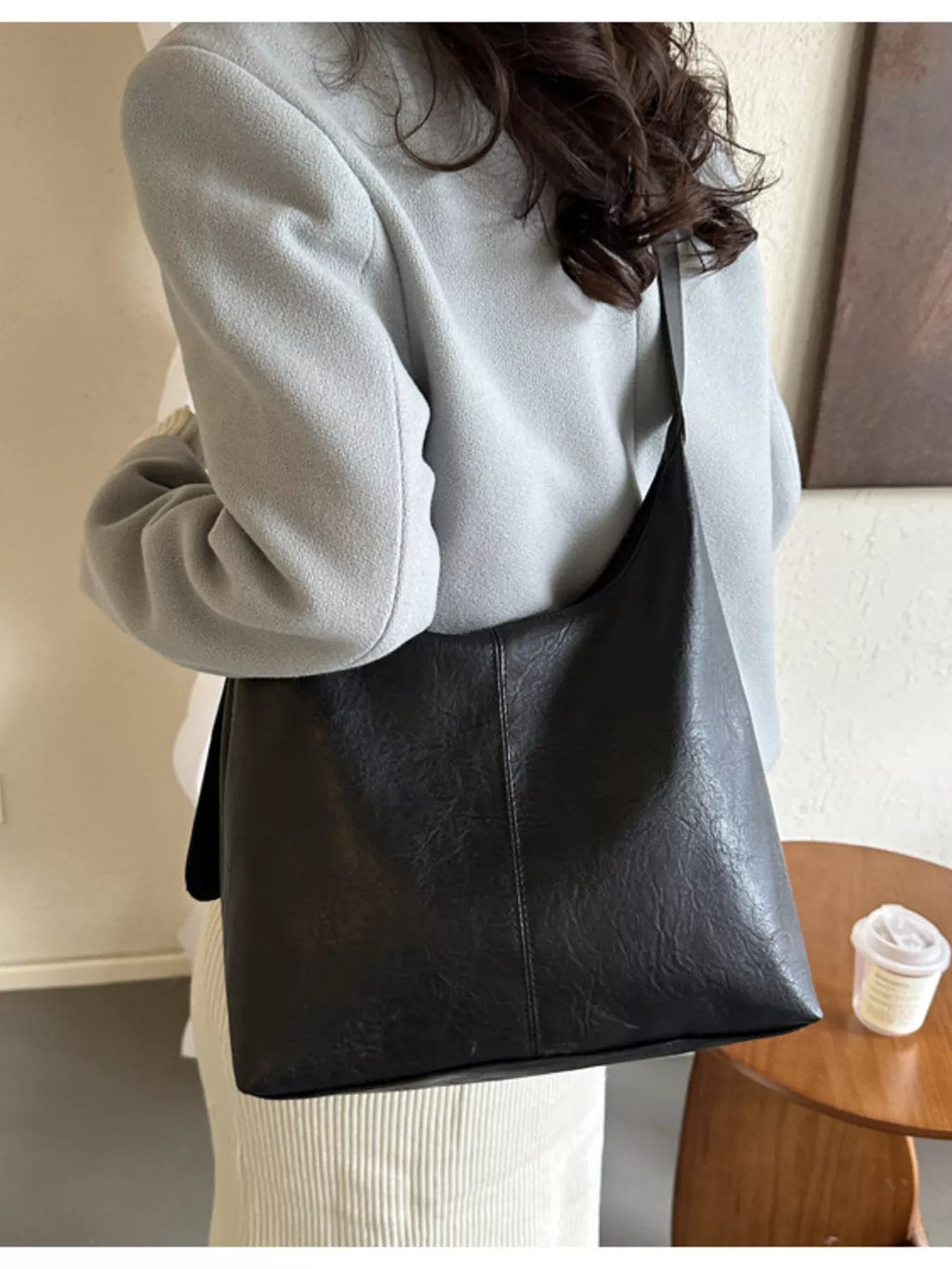PU Leather Crossbody Bag