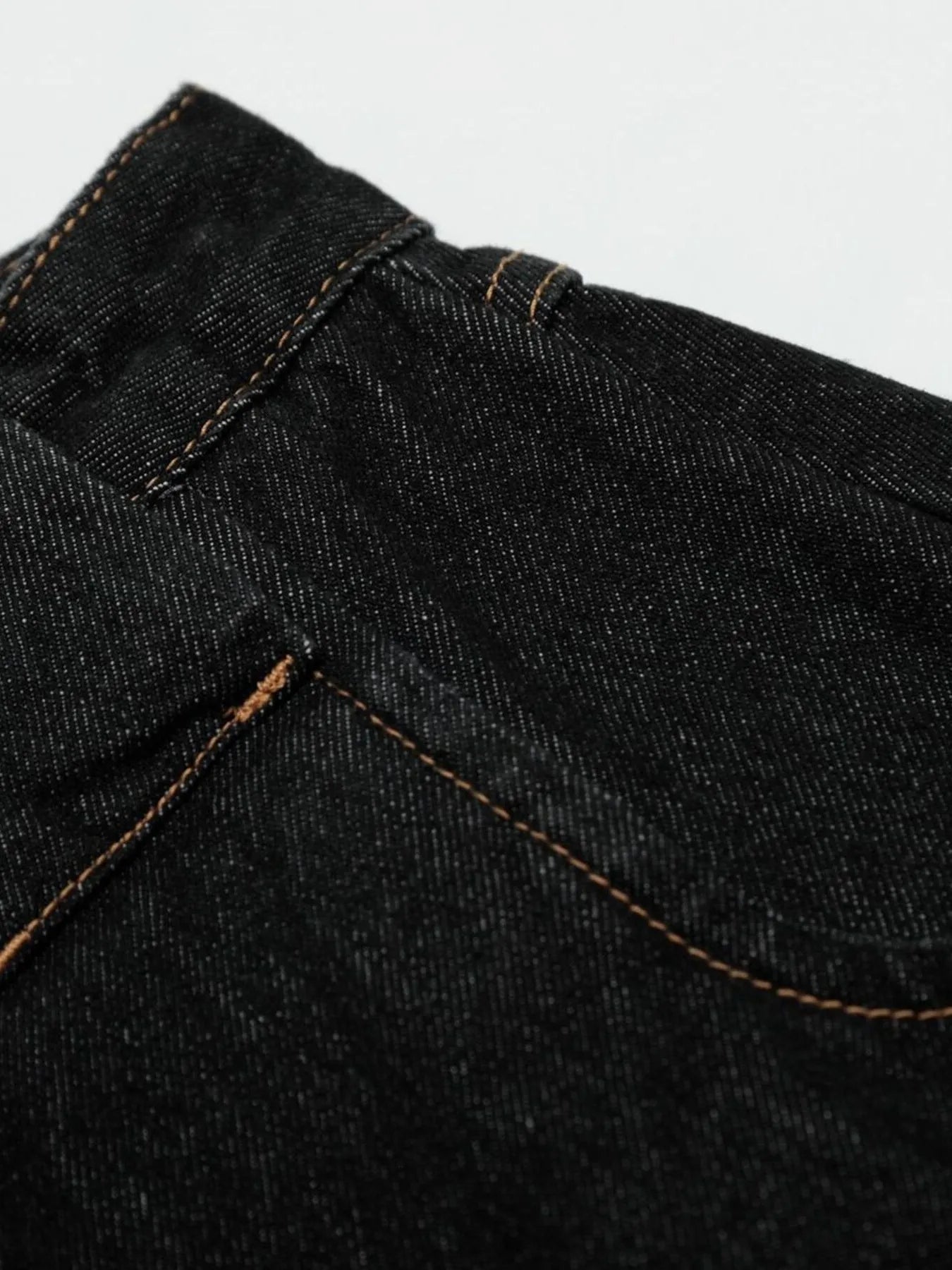 Men's Wide Leg Denim Shorts