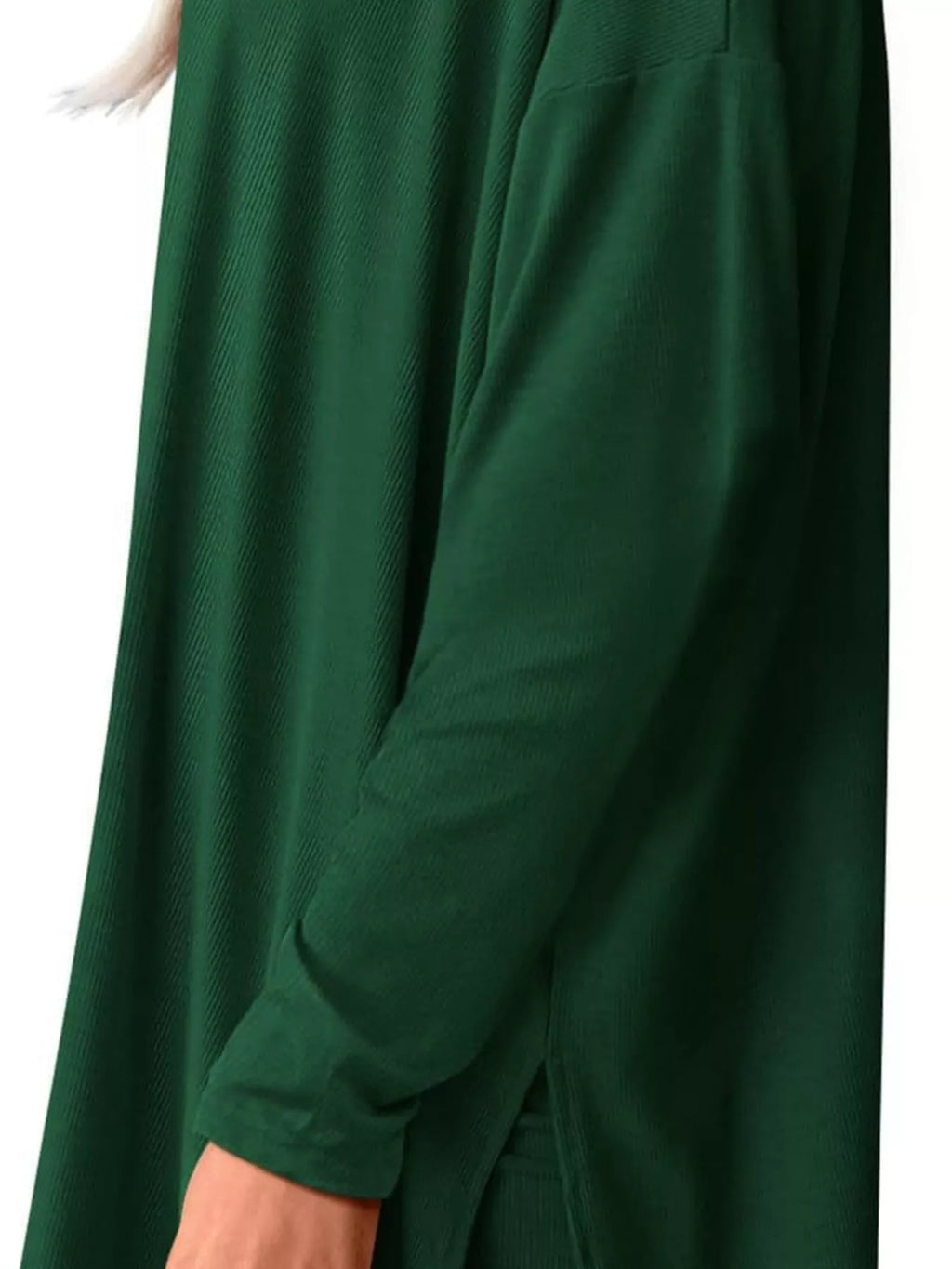 Casual Loose Long Sleeve Top and Wide Leg Pants Set