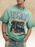 Men's Graphic Round Neck T-Shirt