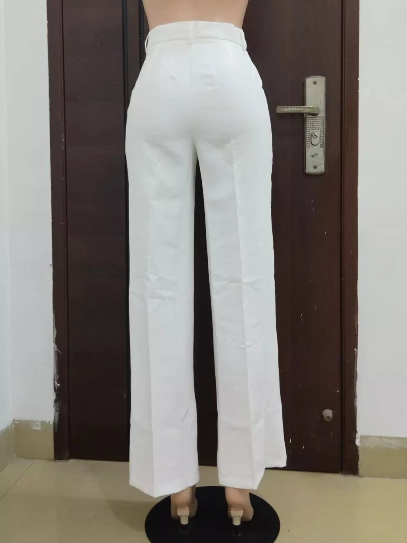 High-Waisted Wide-Leg Pants