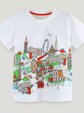 Children's London Skyline Dinosaur Adventure T-Shirt