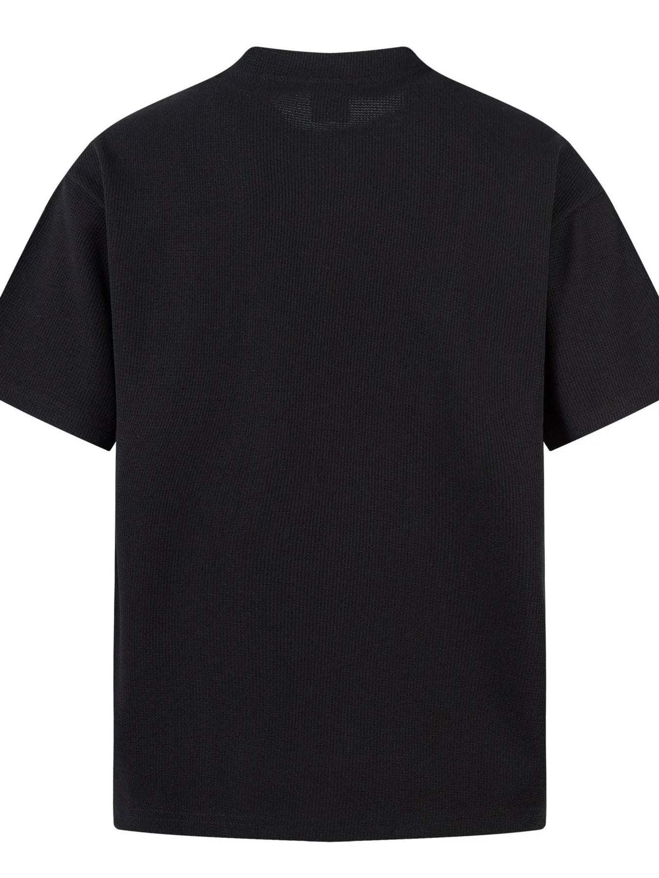 Men's Henley Structured Waffle-Knit T-Shirt