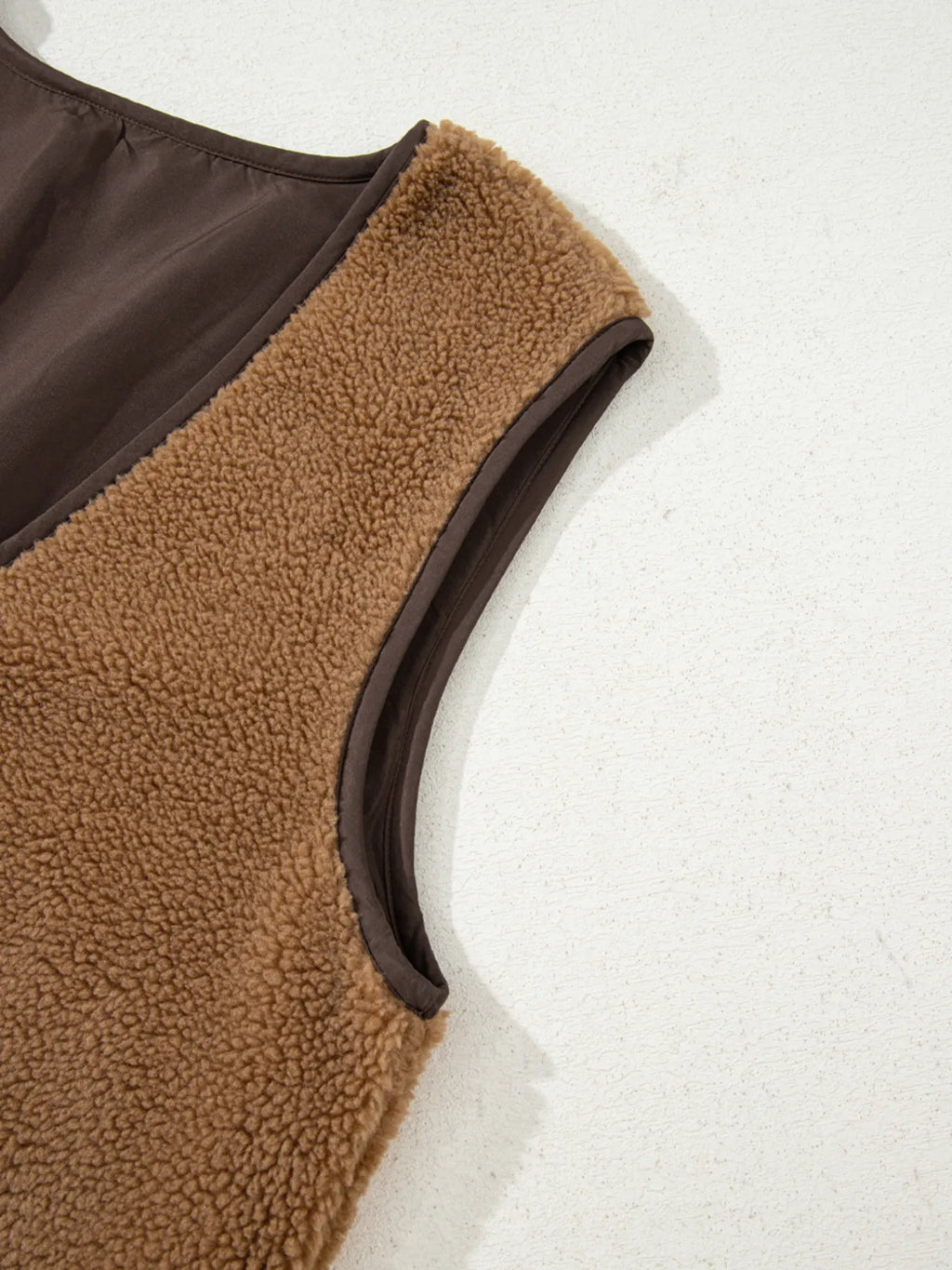 Double Tied Front Vest Coat