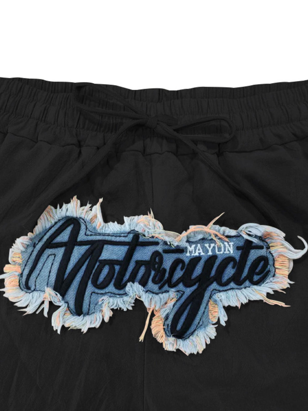 Men's Full Size Drawstring Letter Casual Pants Plus Size