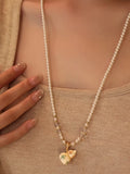 18K Gold-Plated Gourd Pendant Necklace