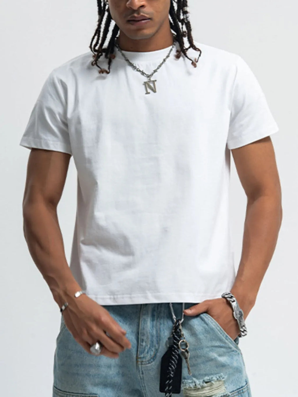 Men's Round Neck Short Sleeve T-Shirt