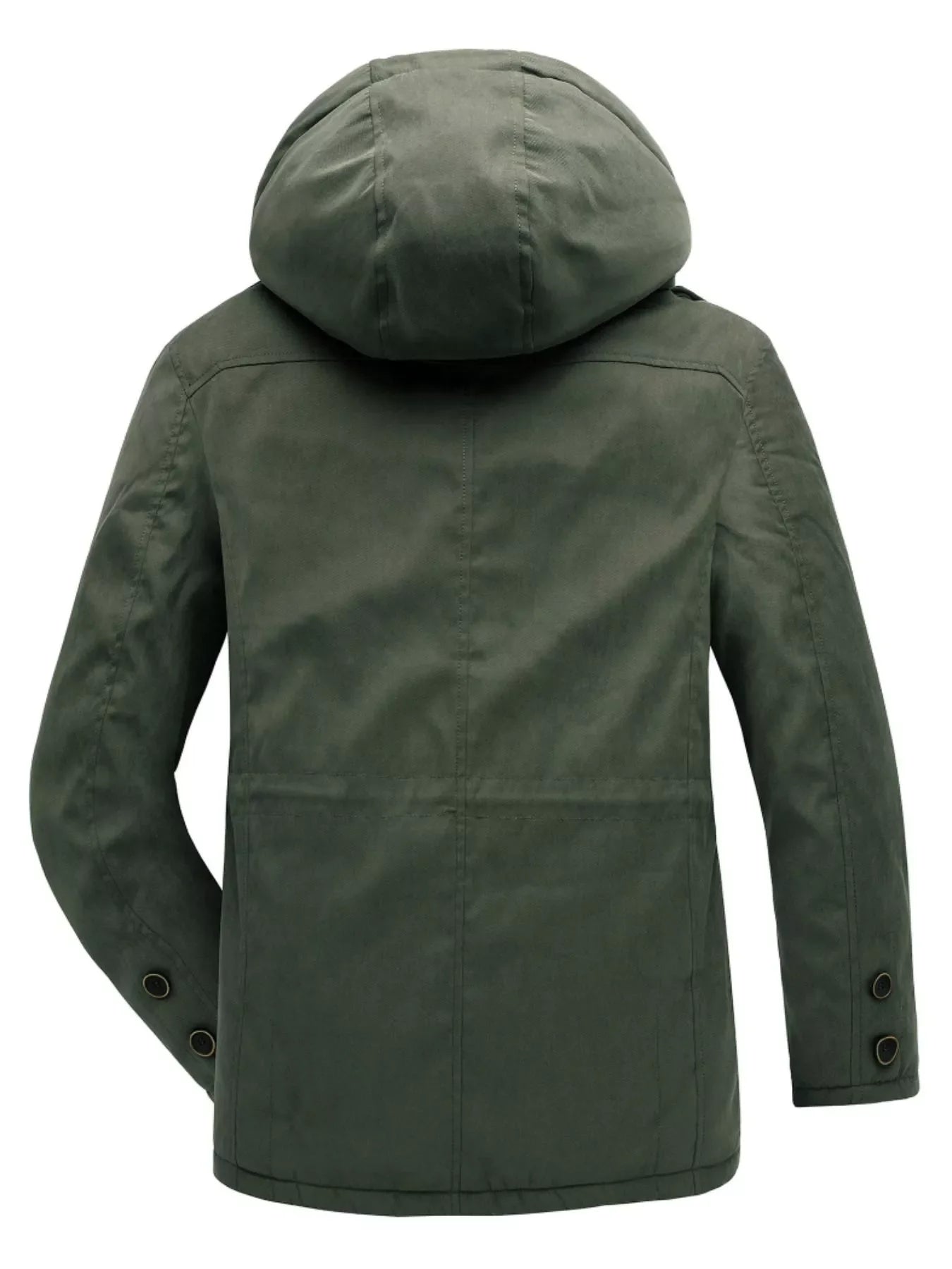 Men's Winter Hooded Zip Up Jacket