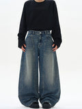 Men's Vintage Wash Curved Jeans