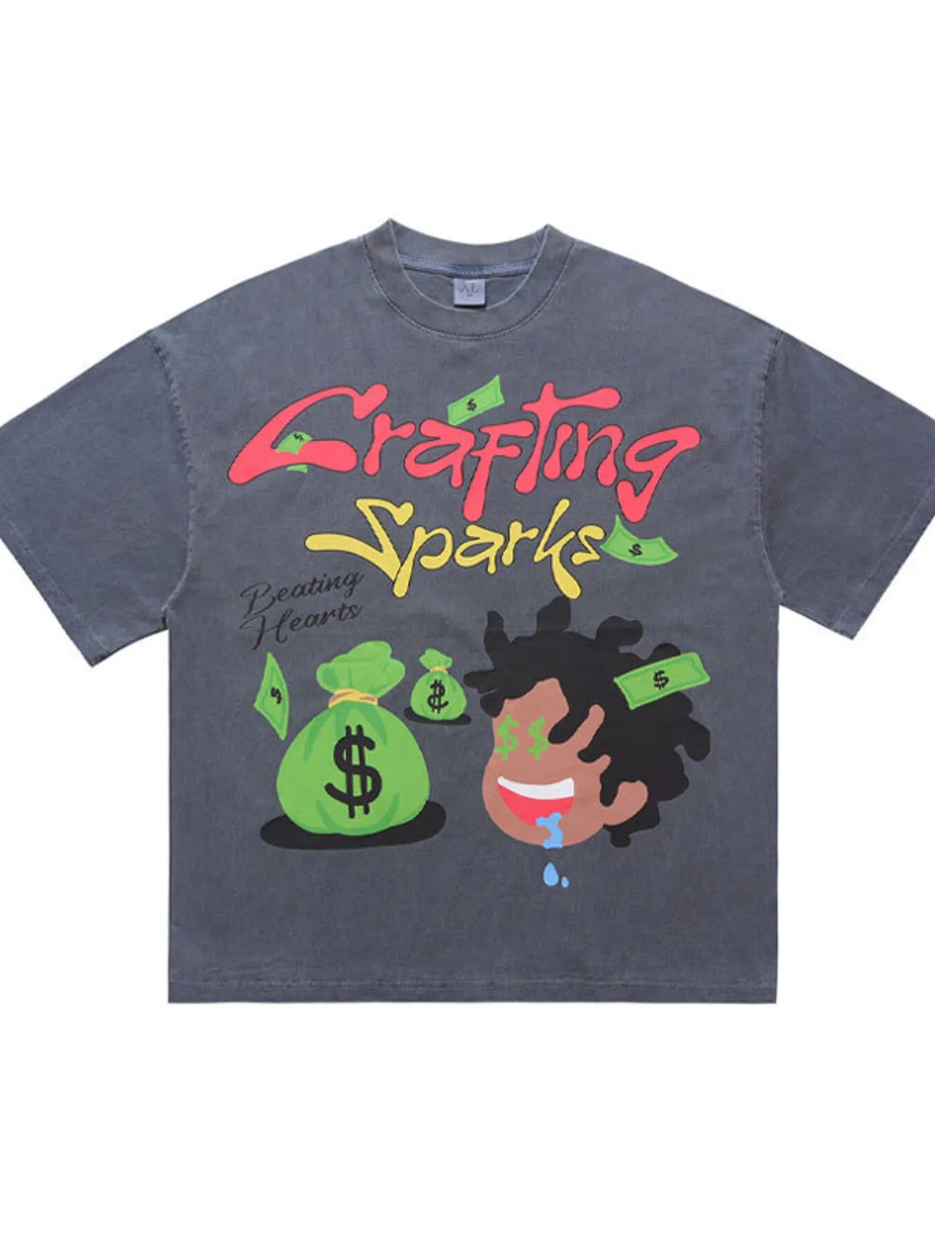 Men's Graphic Vintage Washed T-Shirt