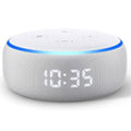 Echo Dot (3rd Gen) - Smart speaker with clock and Alexa  (Refurbished)