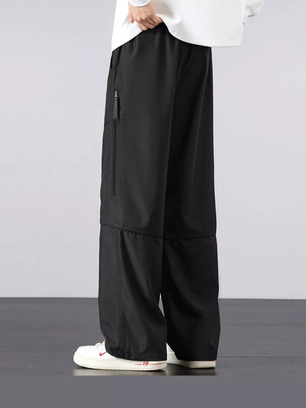Men's Plus Size Casual Loose Fit Cargo Pants