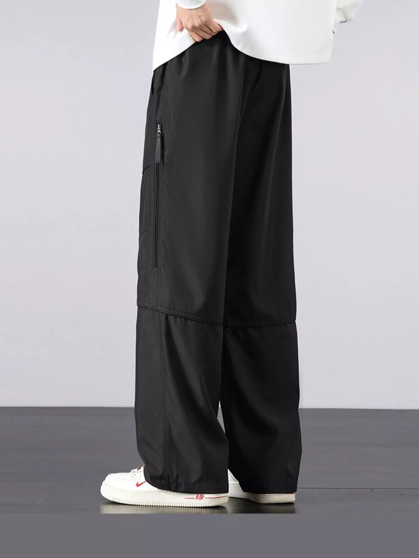 Men's Plus Size Casual Loose Fit Cargo Pants