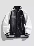 Men's Plus Size Snap Down Long Sleeve Jacket