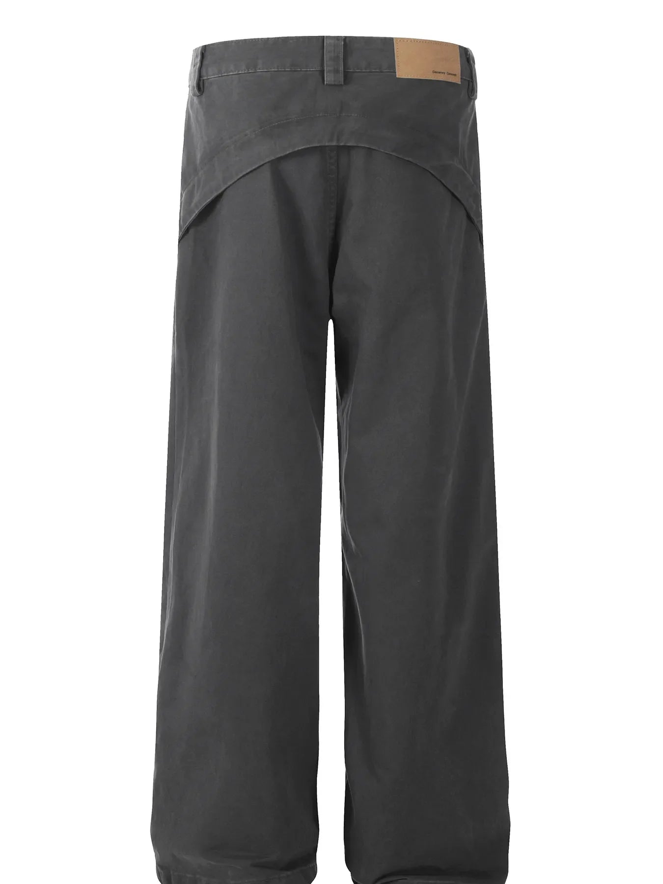 Men's Oversized Wide Leg Jeans with Multiple Pockets