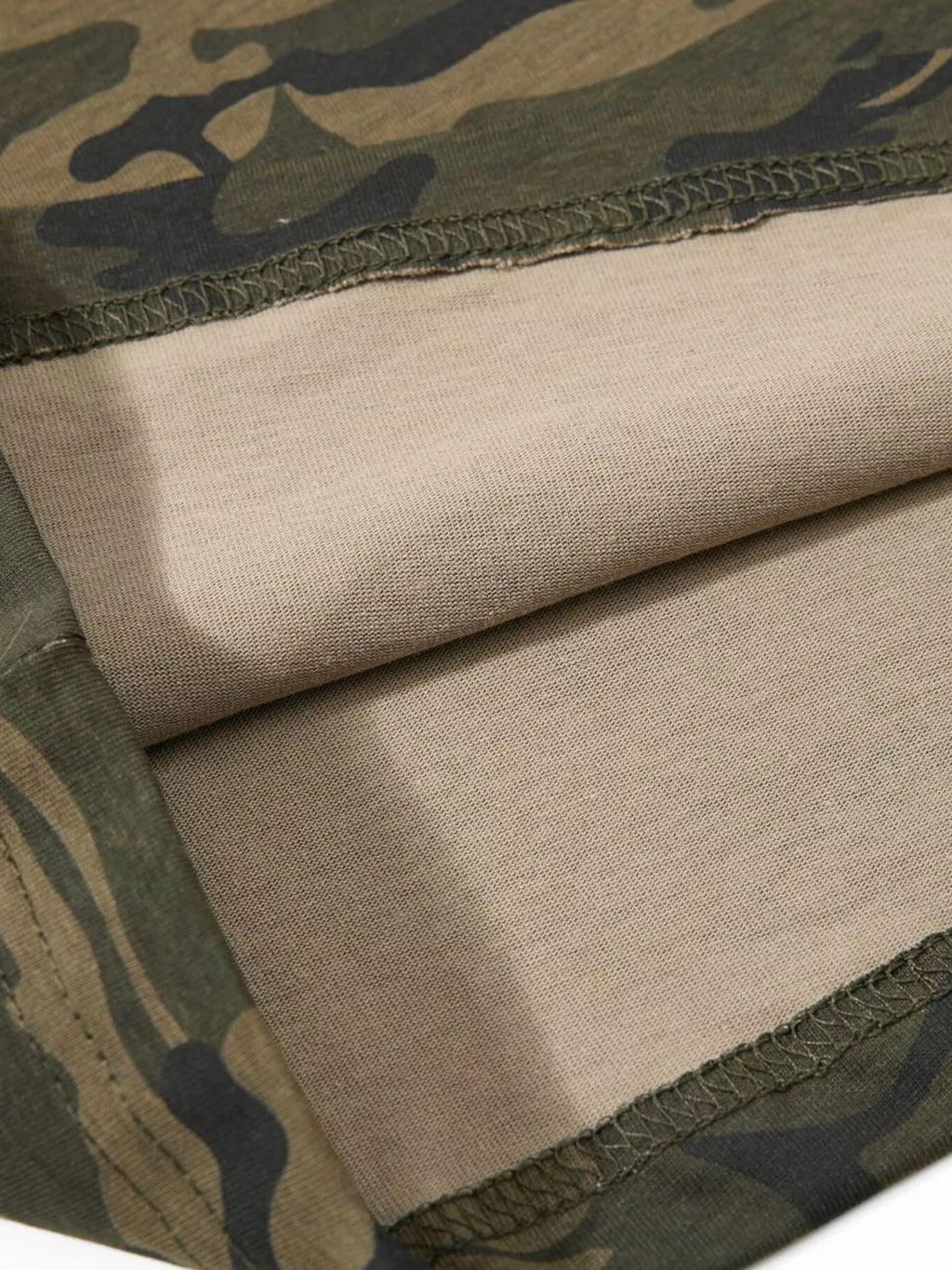 Men's Camouflage Print Short Sleeve T-Shirt