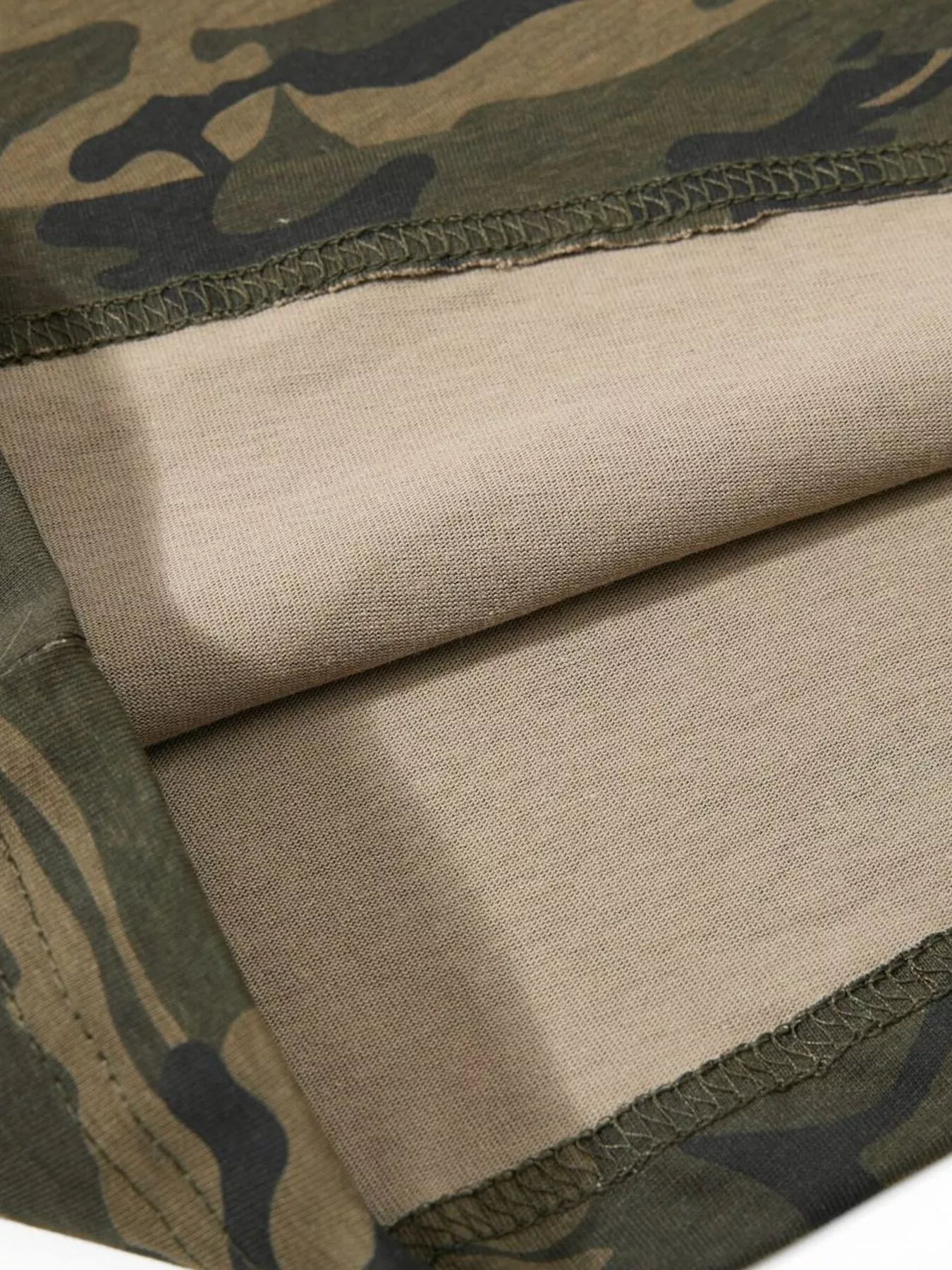 Men's Camouflage Print Short Sleeve T-Shirt