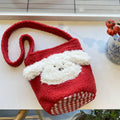 Cute Dog Plush Crossbody Bag