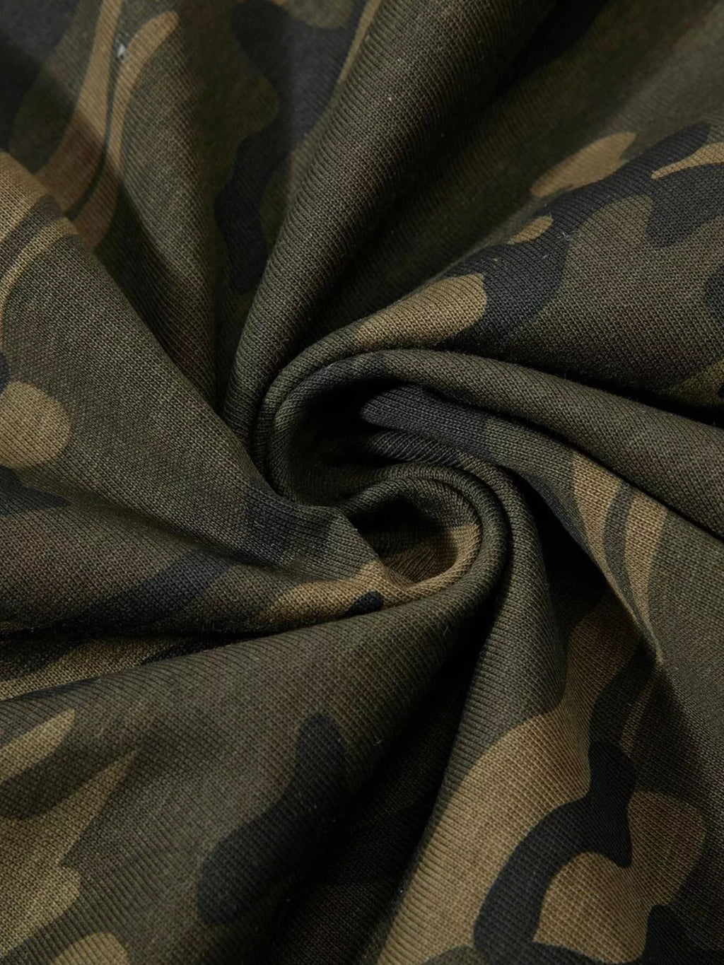 Men's Camouflage Print Short Sleeve T-Shirt