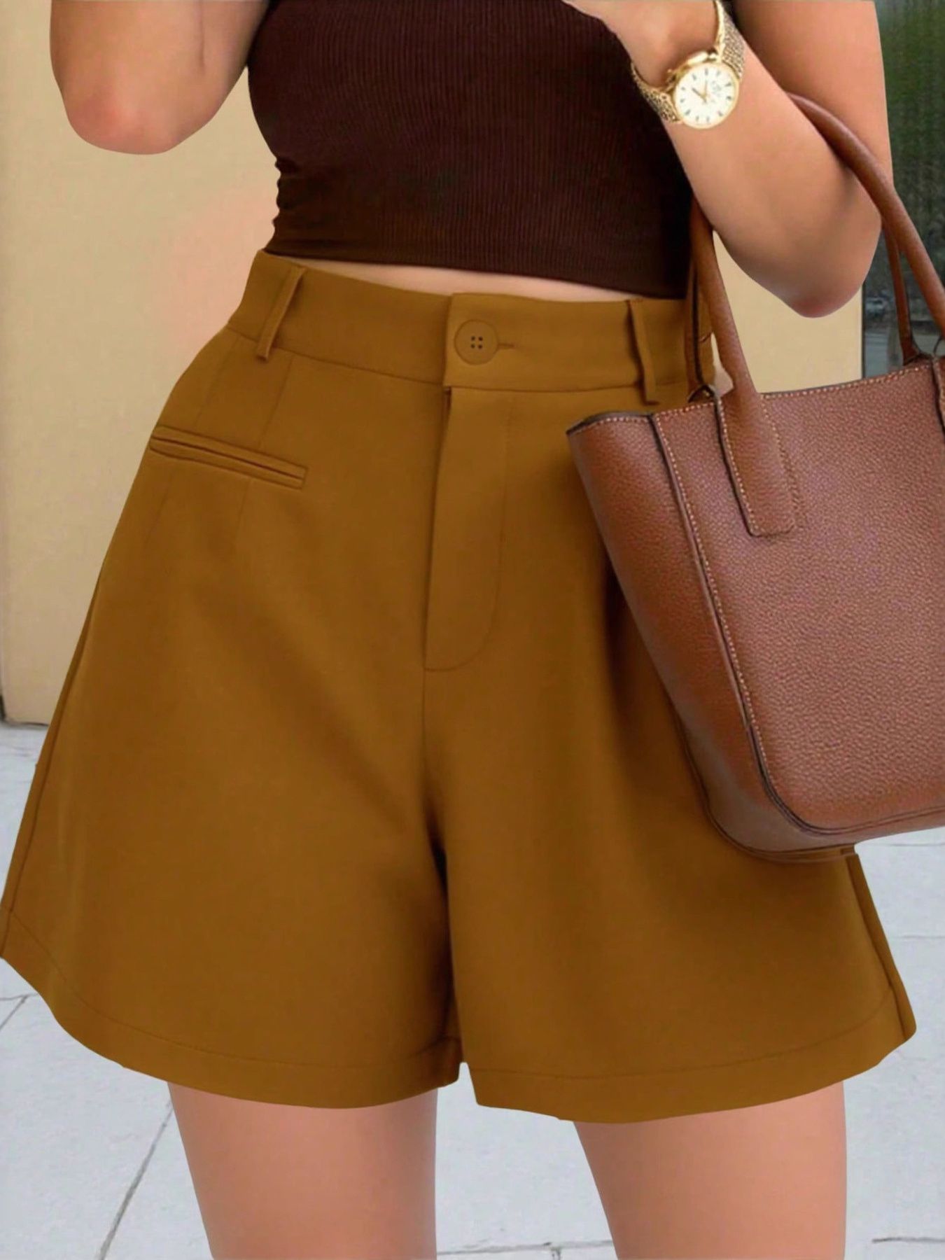 High-Waisted Shorts
