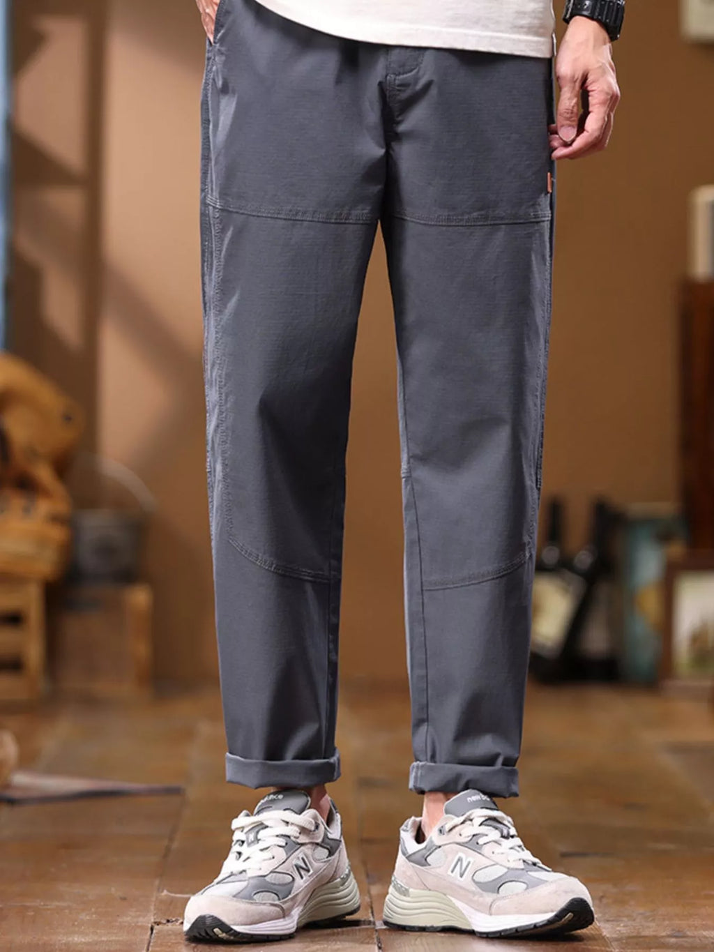 Men's Full Size Loose Fit Pants Plus Size