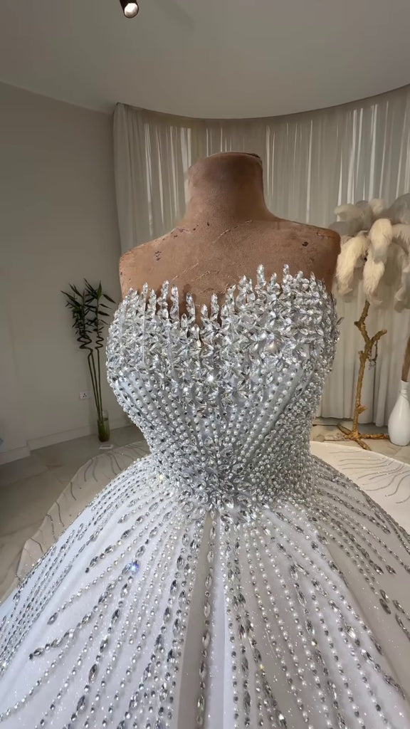 Celeste Crystal Ball Gown Bridal Dress GD106