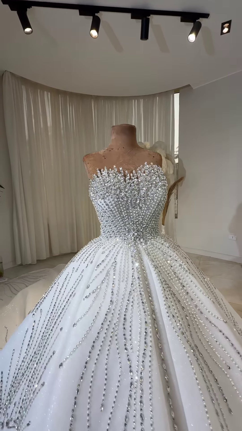 Celeste Crystal Ball Gown Bridal Dress GD106