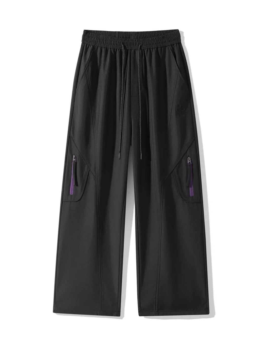 Men's Plus Size Loose Fit Cargo Pants with Zipper Pocket