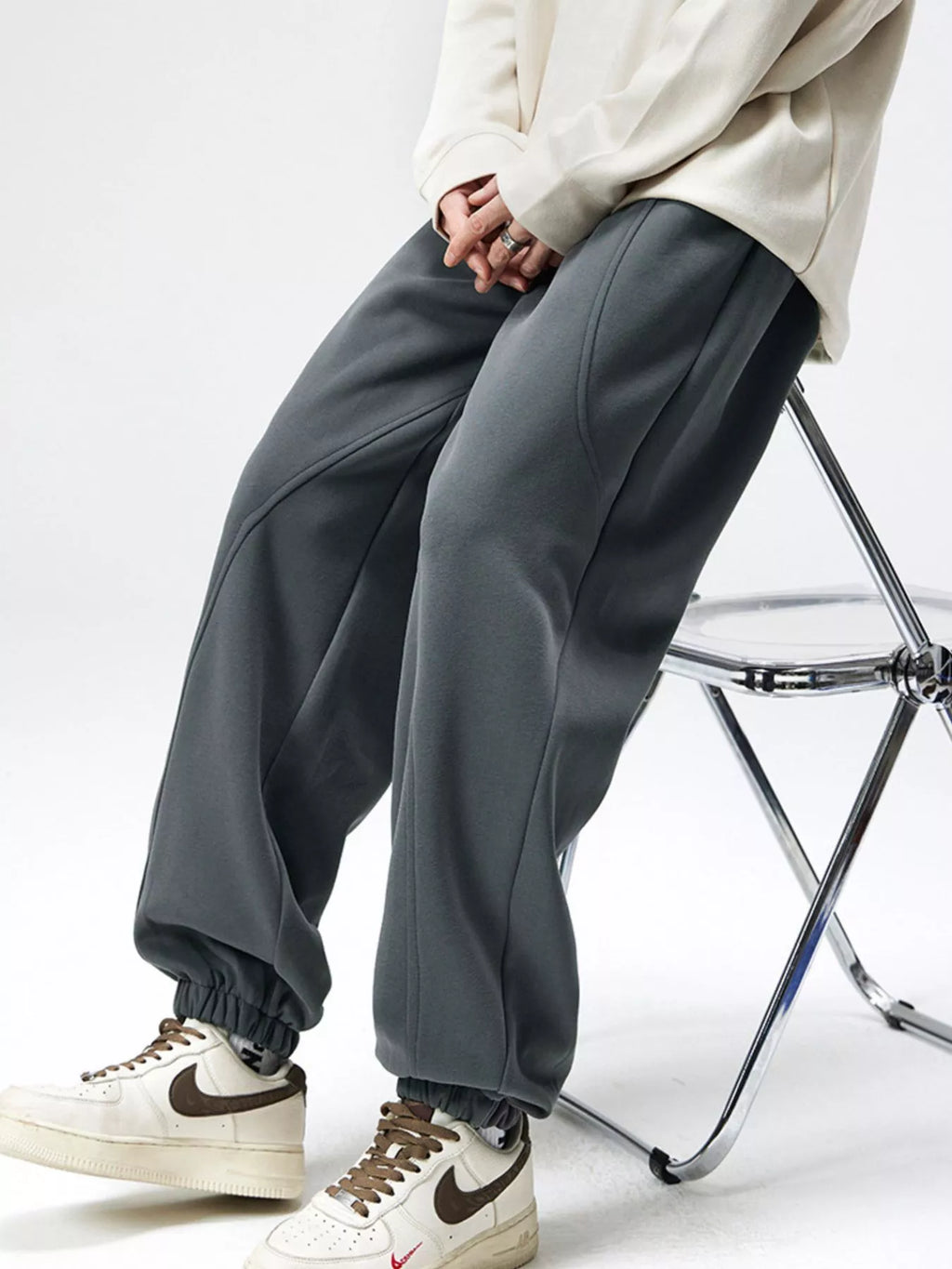 Men's Plus Size Loose Fit Drawstring Sweatpants