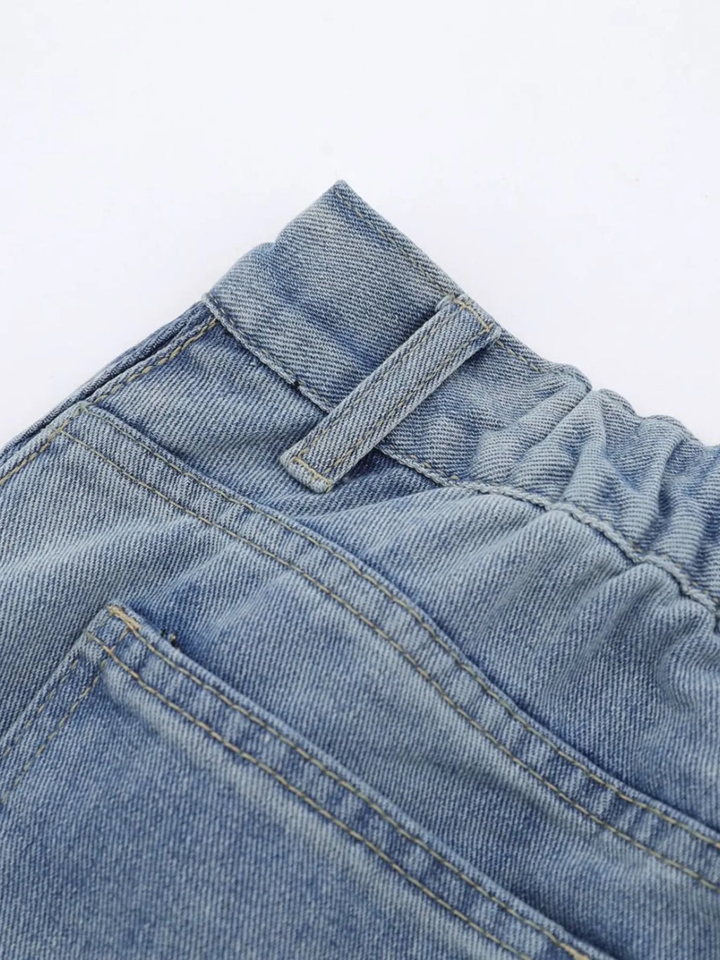 Men's High-Waist Wide Leg Relaxed Fit Jeans
