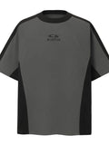Men's Relaxed Fit Color Block T-Shirt
