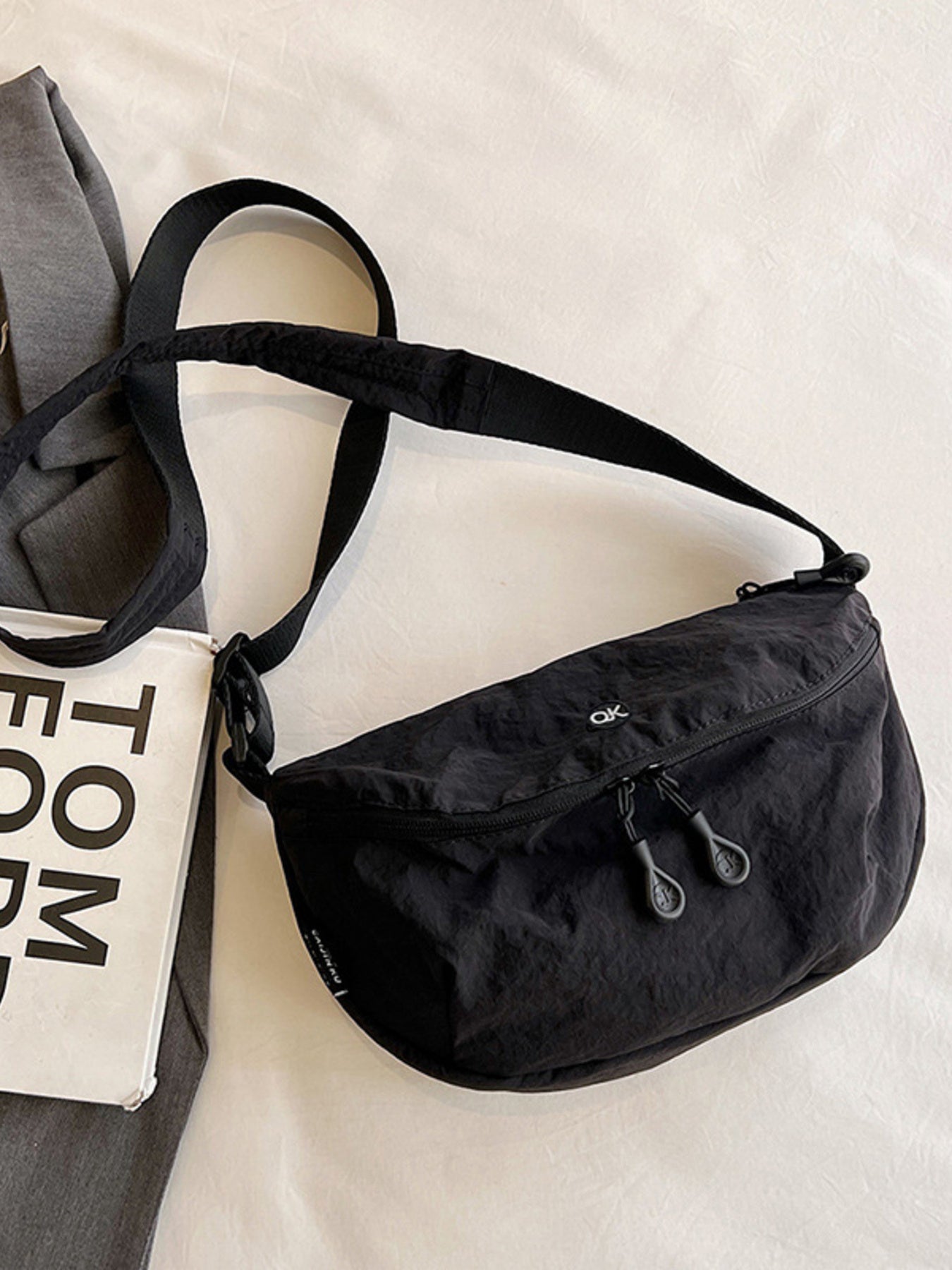 Lightweight Nylon Crossbody Bag