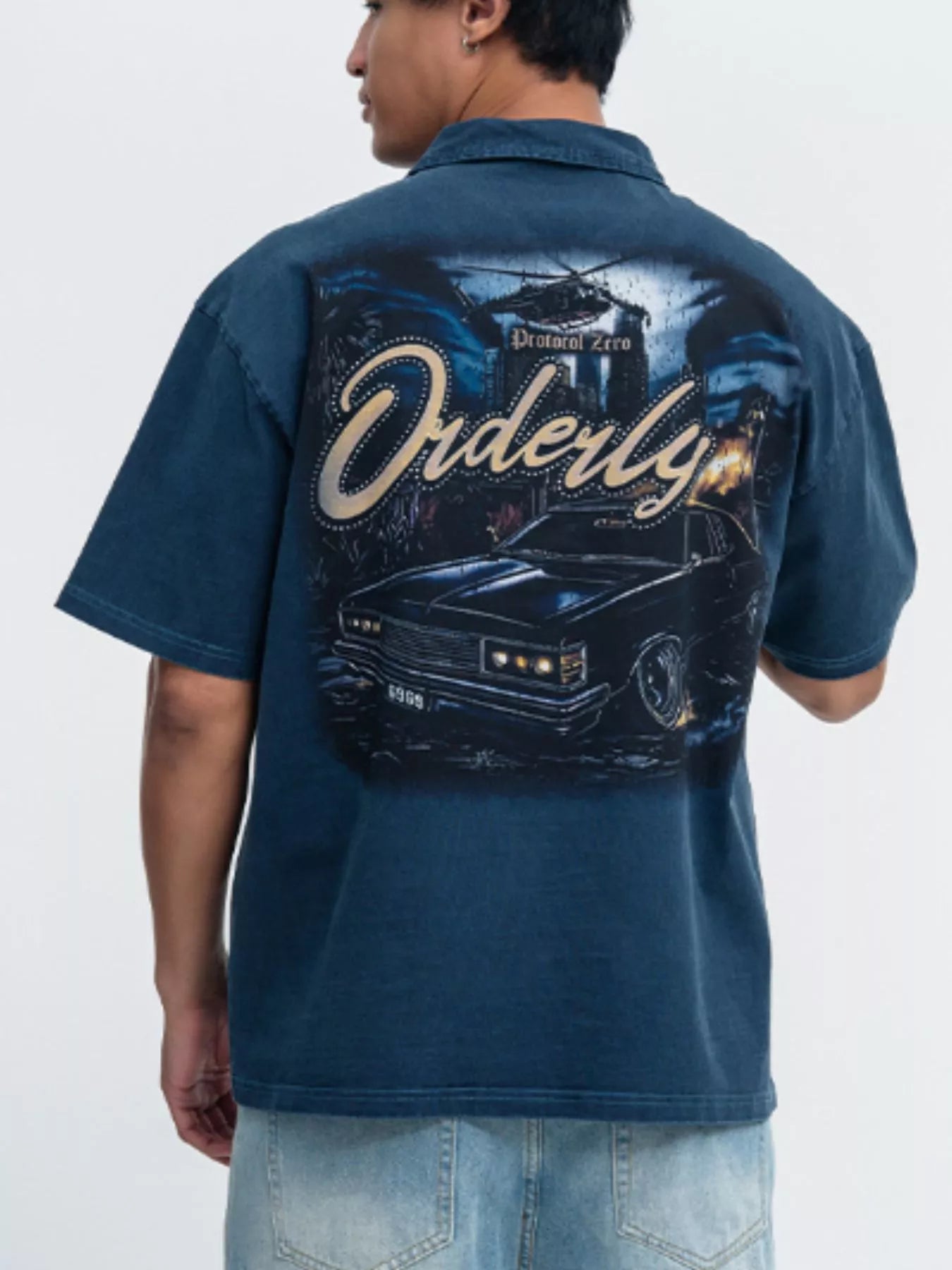 Men's Vintage Washed Graphic T-Shirt
