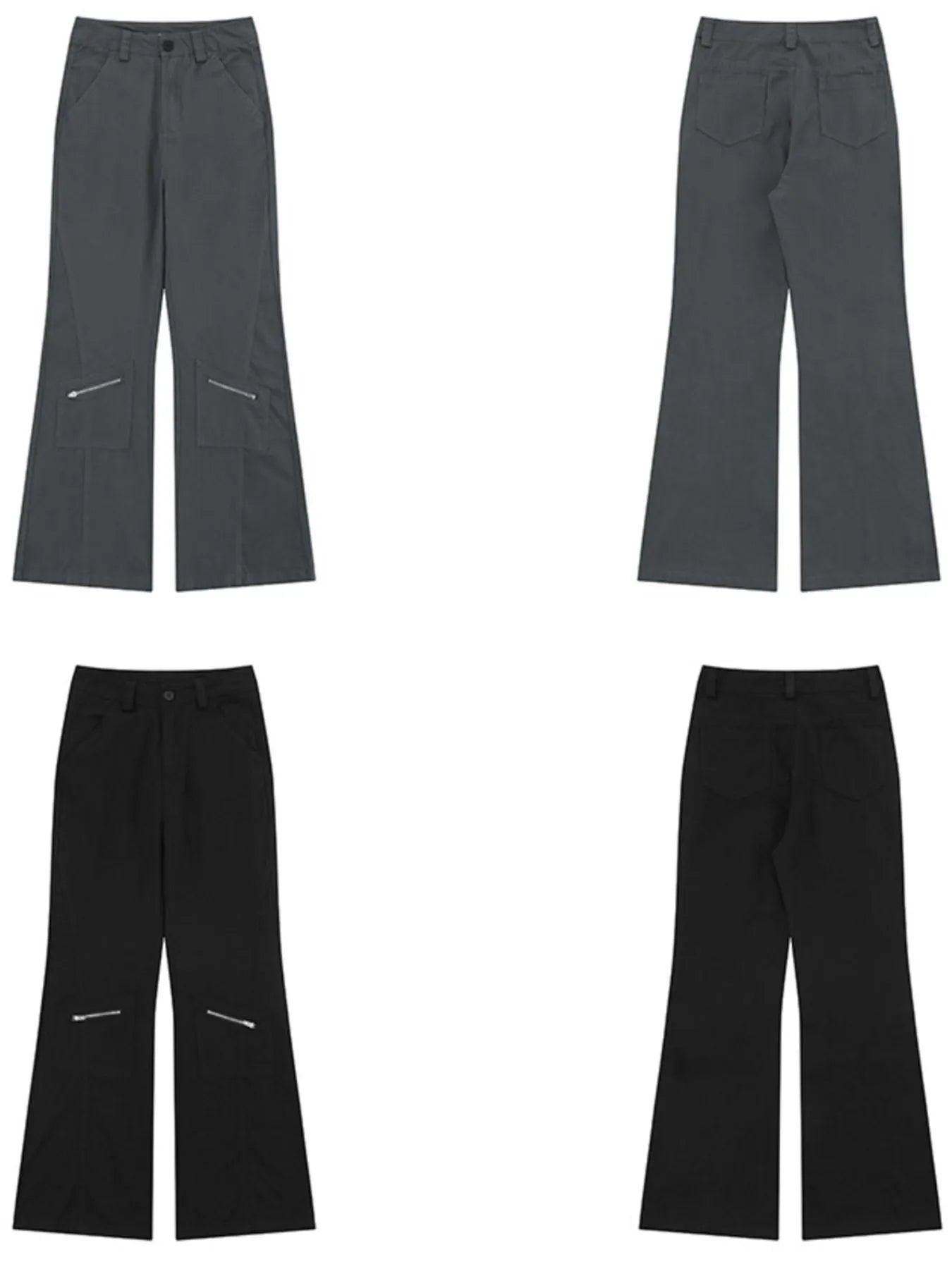 Men's Flare Jeans with Pockets