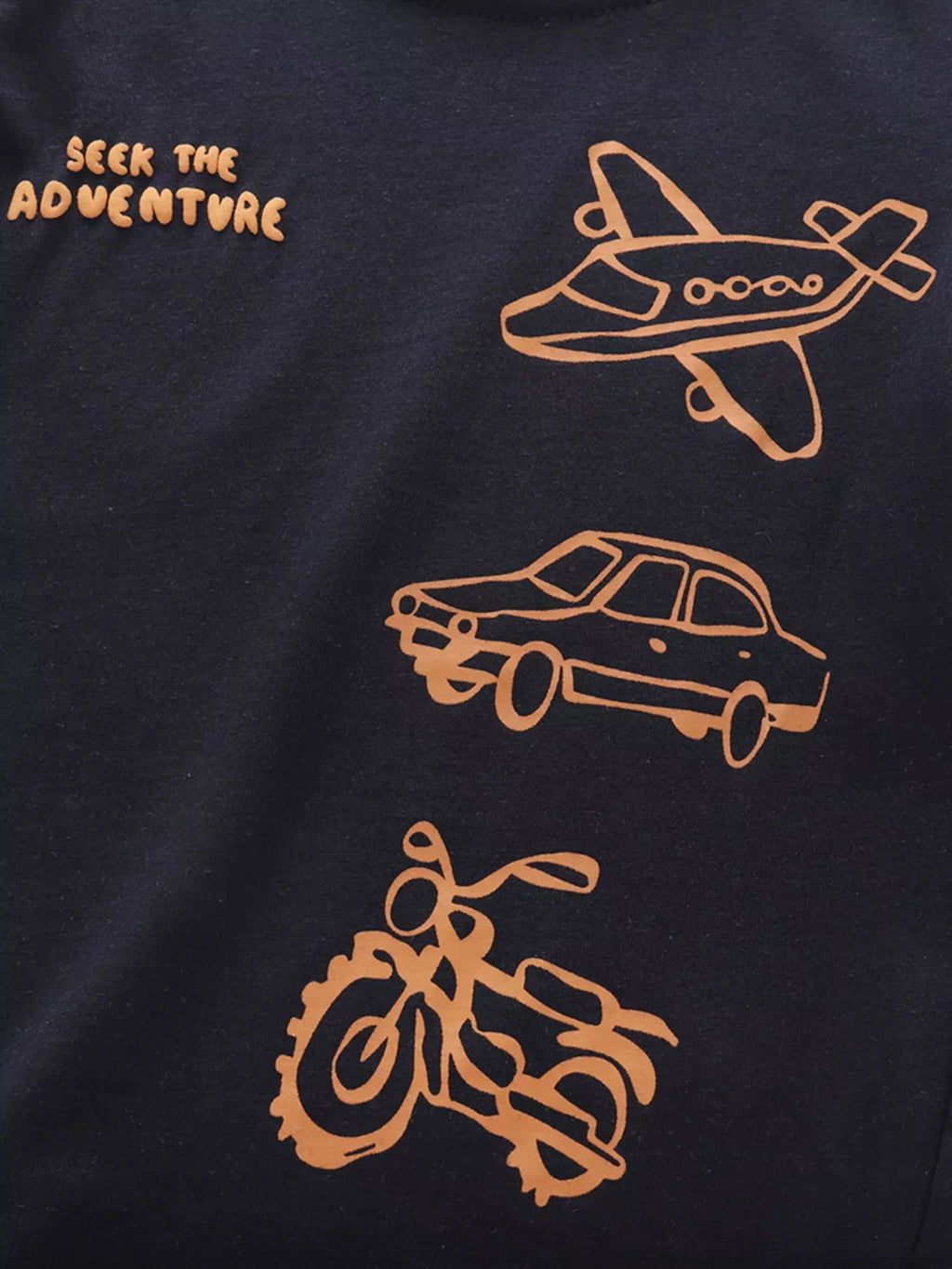 Children's Adventure Transport Graphic T-Shirt