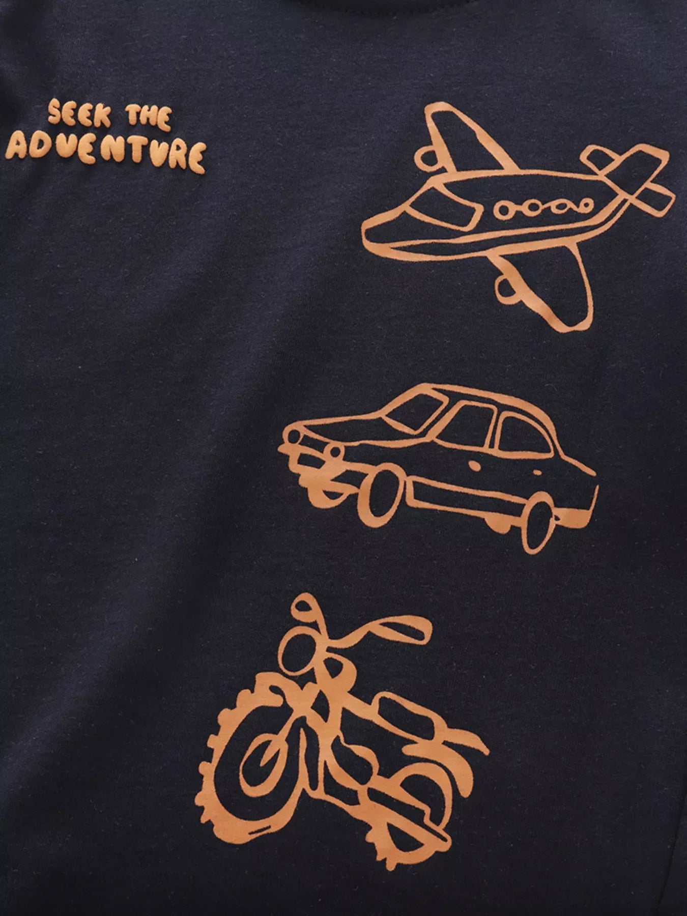 Children's Adventure Transport Graphic T-Shirt