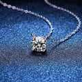 2 Carat Moissanite Pendant Necklace